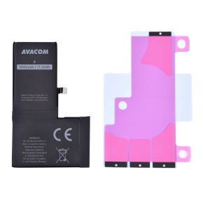 AVACOM batéria pre Apple iPhone X - vysokokapacitný, Li-Ion 3,81 V 3060mAh (náhrada 616-00346) AVACOM batéria pre Apple iPhone X - vysokokapacitný, Li-Ion 3,81 V 3060mAh (náhrada 616-00346)