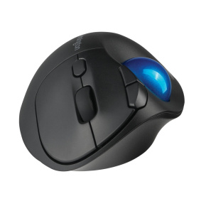 Kensington Pro Fit Ergo TB450 trackball/Ergonomický/Optický/Bezdrôtový 2.4GHz & Bluetooth/Čierny Kensington Pro Fit Ergo TB450 trackball/Ergonomický/Optický/Bezdrôtový 2.4GHz & Bluetooth/Čierny