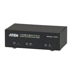 ATEN 2-port VGA Video/Audio prepínač