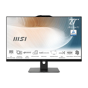 MSI Modern/AM272P 1M-855EU/27"/FHD/5-120U/16GB/512GB/Intel int/W11P/Čierna/3R MSI Modern/AM272P 1M-855EU/27"/FHD/5-120U/16GB/512GB/Intel int/W11P/Čierna/3R
