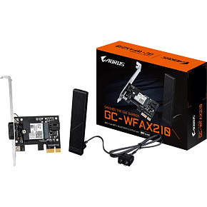 GIGABYTE PCI-E Wifi+BT 2400MBps 6E AX210 EZ-Plug GIGABYTE PCI-E Wifi+BT 2400MBps 6E AX210 EZ-Plug