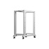LANBERG OTVORENÝ RACK 19" 22U 600X1000 ŠEDÝ