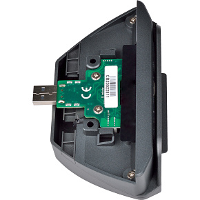 Čítačka magnetických kariet 1/2/3 stopry + RFID, 13.56 MHz, USB, sivá