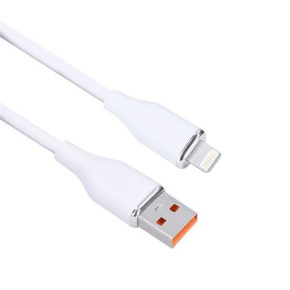 Solight lightning kabel, USB 2.0 A konektor - Lightning konektor, silikon, 2m Solight lightning kabel, USB 2.0 A konektor - Lightning konektor, silikon, 2m