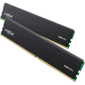 Crucial Pro/DDR4/32GB/3200MHz/CL22/2x16GB/Black Crucial Pro/DDR4/32GB/3200MHz/CL22/2x16GB/Black