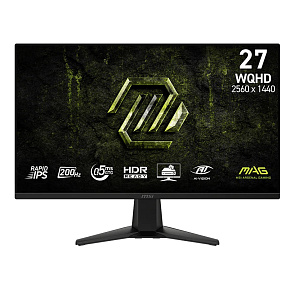 MSI MAG/275QF E20/27"/IPS/QHD/200Hz/0,5ms/Čierna/3R