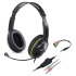 Slúchadlá s mik. GENIUS HS-400A green + redukcia