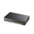 ZYXEL GS2220-10HP 8port GbE L2 Switch, 1 GbE Uplink, PoE