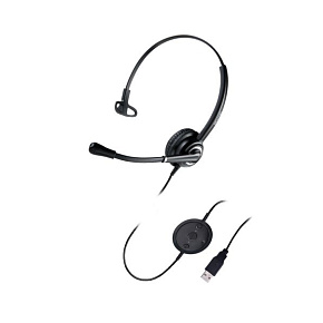 WELL Mairdi MRD-612 USB, náhlavka, jednoušna
