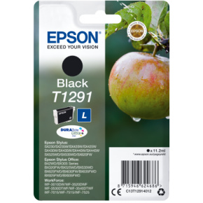 Epson Singlepack Black T1291 DURABrite Ultra Ink Epson Singlepack Black T1291 DURABrite Ultra Ink
