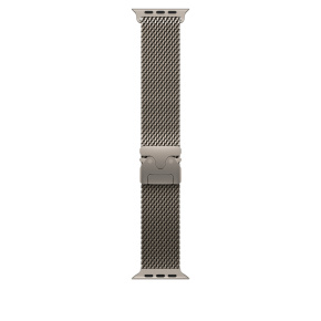 Watch Acc/49/Natural Titanium Milanese Loop - M