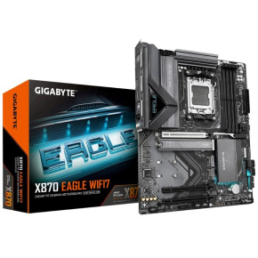 GIGABYTE MB Sc AM5 X870 EAGLE WIFI7, AMD X870, 4xDDR5, 1xHDMI, 2xUSB4, WiFi