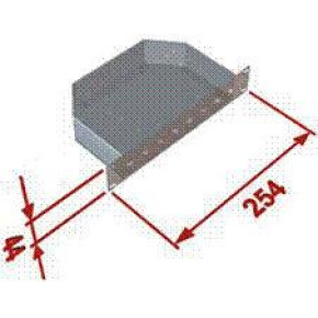 10" optická vaňa pre 8 spojok ST