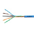 Kábel U/UTP Cat.6 4x2xAWG24 300 MHz, PVC modrý, Eca, 305m