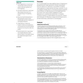 HPE Windows Server 2022 Datacenter Edition ROK 16Core No Reassignment Rights CZ EN PL RU SV