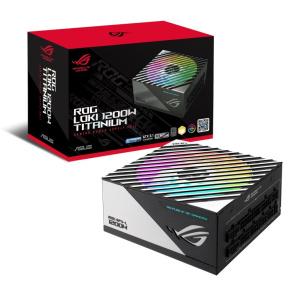 ASUS zdroj 1200W ROG LOKI SFX-L GAMING, 120 mm, Plně Modulární, 80+ Titanium, ARGB, SFX-L ASUS zdroj 1200W ROG LOKI SFX-L GAMING, 120 mm, Plně Modulární, 80+ Titanium, ARGB, SFX-L