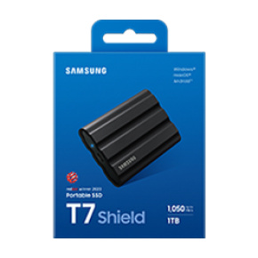 Samsung T7 Shield/1TB/SSD/Externý/2.5"/Čierna/3R Samsung T7 Shield/1TB/SSD/Externý/2.5"/Čierna/3R