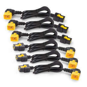 Power Cord Kit (6 ea), Locking, C13 to C14 (90Dg), 0.6m Power Cord Kit (6 ea), Locking, C13 to C14 (90Dg), 0.6m