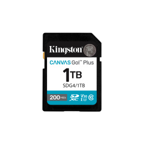 Kingston Canvas Go Plus/SDXC/1TB/UHS-I U3 / Class 10 Kingston Canvas Go Plus/SDXC/1TB/UHS-I U3 / Class 10