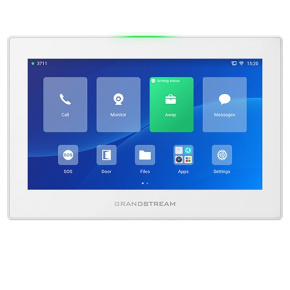 Grandstream GSC3574 SIP interkom a riadiaca stanica, 7" dotyk.obrazovka, Wi-Fi 6, BT, 6 SIP účtov, biely