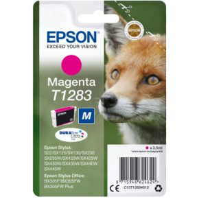 Epson Singlepack Magenta T1283 DURABrite Ultra Ink Epson Singlepack Magenta T1283 DURABrite Ultra Ink