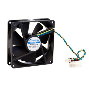 Ventilátor CHIEFTEC AF-0925PWM, 92x92x25 mm, 2-guľôčkový, PWM Ventilátor CHIEFTEC AF-0925PWM, 92x92x25 mm, 2-guľôčkový, PWM