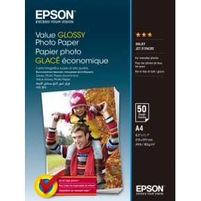 EPSON Value Glossy Photo Paper A4 50 listov EPSON Value Glossy Photo Paper A4 50 listov