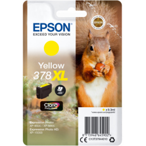 Epson Singlepack Yellow 378 XL Claria Photo HD Ink Epson Singlepack Yellow 378 XL Claria Photo HD Ink