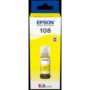 EPSON 108 EcoTank Yellow ink bottle EPSON 108 EcoTank Yellow ink bottle