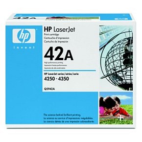 HP tlačová kazeta čierna, Q5942A HP tlačová kazeta čierna, Q5942A