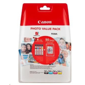 Canon CARTRIDGE CLI-581XL BK/C/M/Y PHOTO VALUE Canon CARTRIDGE CLI-581XL BK/C/M/Y PHOTO VALUE