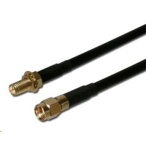 Predĺženie koaxiálnej antény WLAN SMA samec reverzný - SMA samica reverzná , 5 m Predĺženie koaxiálnej antény WLAN SMA samec reverzný - SMA samica reverzná , 5 m