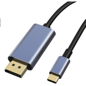 Kábel PremiumCord USB-C na DisplayPort DP1.4 8K@60Hz a 4k@120Hz 2m Kábel PremiumCord USB-C na DisplayPort DP1.4 8K@60Hz a 4k@120Hz 2m
