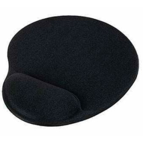 PremiumCord Podložka pod myš gélová čierna