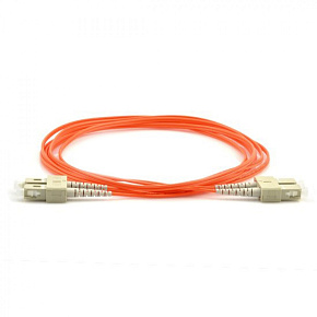 Optický patch cord duplex SC-SC 50/125 10m MM OM4