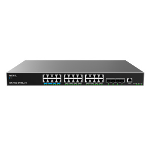 Grandstream GWN7813P Layer 3 Managed Network PoE Switch, 24 portov / 4 SFP+, VLAN, DHCP, Stacking