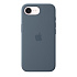 iPhone 17e Silicone Case with MagSafe – Anchor Blue