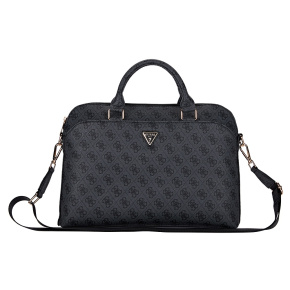 Guess PU 4G Triangle Logo Taška na Notebook 13/14/15" Black Guess PU 4G Triangle Logo Taška na Notebook 13/14/15" Black