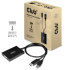 Club3D Aktívny adaptér DisplayPort na Dual Link DVI-D, napájanie USB, 60 cm, HDCP ON