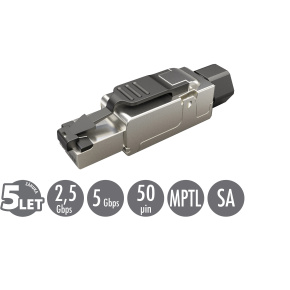Konektor MPTL univerzálny RJ45 CAT5E STP samorezný SXRJ45-5E-STP-BK-SA Konektor MPTL univerzálny RJ45 CAT5E STP samorezný SXRJ45-5E-STP-BK-SA
