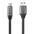 Tactical Fat Man 2.0 Cable USB-A/USB-C 1m Grey