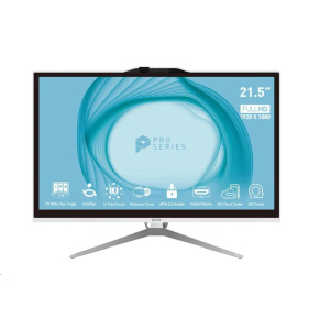 MSI PC AiO PRO AP222T,i3-13100,21.5" FHD,8GB,512GB SSD,UHD 730,No OS,White MSI PC AiO PRO AP222T,i3-13100,21.5" FHD,8GB,512GB SSD,UHD 730,No OS,White