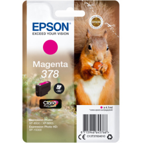 Epson Singlepack Magenta 378 Claria Photo HD Ink Epson Singlepack Magenta 378 Claria Photo HD Ink