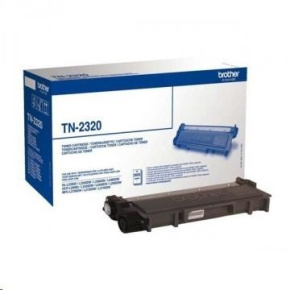 Toner BROTHER TN-2320 Laserový spotrebný materiál - toner cca 2600stran Toner BROTHER TN-2320 Laserový spotrebný materiál - toner cca 2600stran