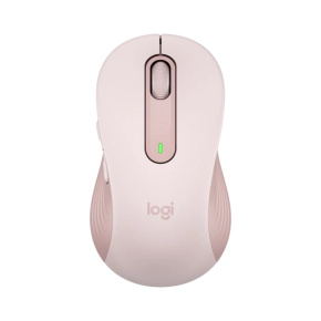 Logitech Signature M650 L/Kancelárska/Optická/Pre pravákov/4 000 DPI/USB+BT/Ružová