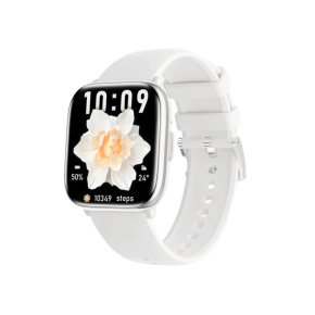 CARNEO Proxima HR+/Silver/Šport Band/White CARNEO Proxima HR+/Silver/Šport Band/White