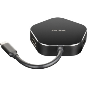 D-Link 4-in-1 USB-C Hub with HDMI a Power Delivery