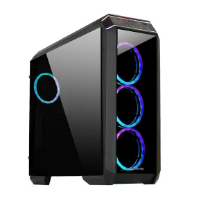 CHIEFTEC skříň STALLION II, ATX, 1x USB-C 3.2, 2x USB 3.1, 1x USB 2.0, 4x 120mm RGB Fan, černá CHIEFTEC skříň STALLION II, ATX, 1x USB-C 3.2, 2x USB 3.1, 1x USB 2.0, 4x 120mm RGB Fan, černá