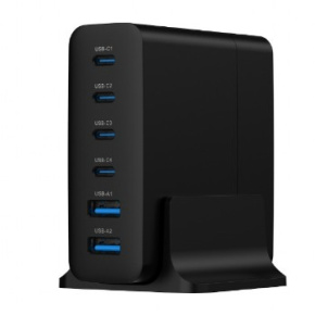 Gembird Universal charger 75W 2x USB-A, 4x USB-C Gembird Universal charger 75W 2x USB-A, 4x USB-C