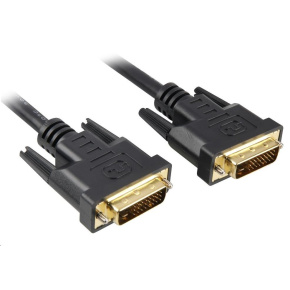 Prepojovací kábel PREMIUMCORD DVI na DVI 2 m (DVI-D, M/M, dual link) Prepojovací kábel PREMIUMCORD DVI na DVI 2 m (DVI-D, M/M, dual link)